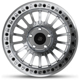 Maverick - Machined Raw (raw ring & black bolts) - front