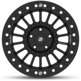 Maverick - Matt Black (black ring & aluminum bolts) - front