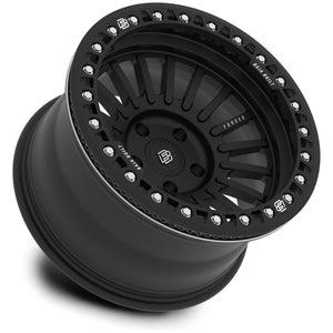 Maverick - Matt Black (black ring & aluminum bolts) - side