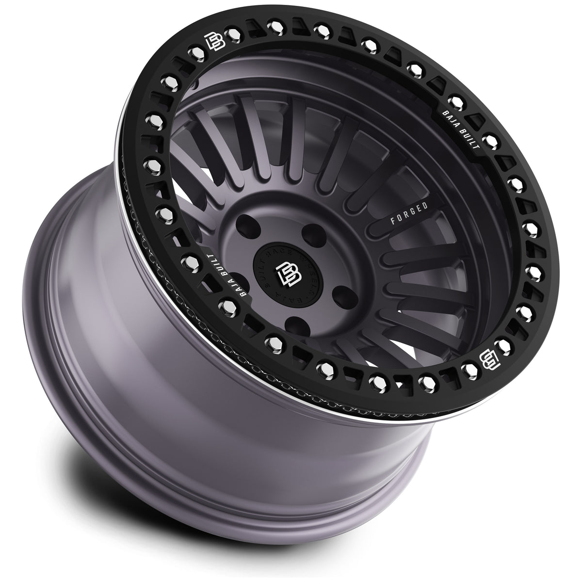 Maverick - Satin Graphite (black ring & aluminum bolts) - side