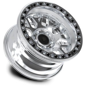 Outlaw - Machined Raw (raw ring & black bolts) - side