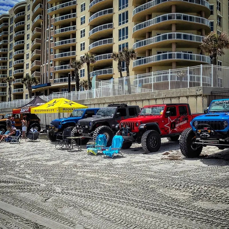 Outlaw Offroad Lineup - Beach day at Daytona Beach, Florida